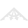 thumbnail image 4 of Ekena Millwork 36"W x 16 1/2"H x 1"P (11/12) Pitch Riley Architectural Grade PVC Gable Pediment, 4 of 5