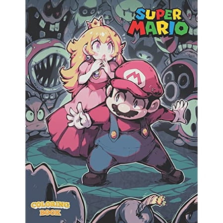 Super Mario JUMBO Coloring Book: OVER 100 PAGES For Youd Kids To Color - Girls and Boys Ages 2-4 ...