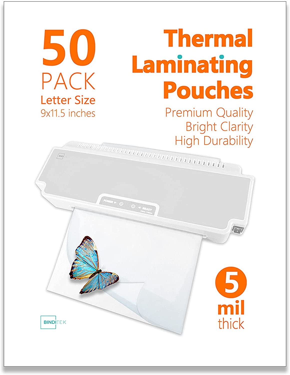 Kodak Laminating Pouches 3MIL 200 Pack 9×11.5 Inches Laminating Sheets, Holds 8.5×11 Inches Sheets