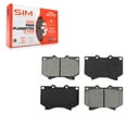thumbnail image 1 of SIM Front Semi-Metallic Disc Brake Pads SIM-812 for Car Toyota Tundra Sequoia 4.7" Plate Length, 1 of 8
