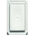 thumbnail image 2 of Builders Edge 130110001123 Scalloped Mounting Block- White, 2 of 3