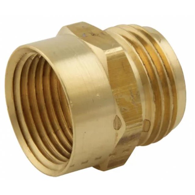 American Imaginations AI-35574 0.75 x 0.75 in. Hose Adapter, Brass