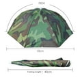 thumbnail image 3 of Umbrella Hat Hands Free Fishing Cap Foldable Headwear Umbrella (Camouflage) Fishing Tools, 3 of 7