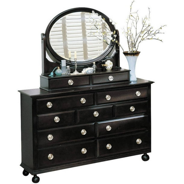 Acme Furniture Amherst Espresso Dresser With Nine Drawers Walmart Com Walmart Com