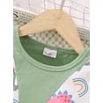 thumbnail image 6 of Bagilaanoe Little Girl Spring Dress Toddler FloralPrint Long Sleeve A-line Princess Dresses 3T 4T 5T 6T 7T Kids Patchwork Skirt, 6 of 9