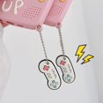 thumbnail image 4 of Kawaii Phone Case for iPhone 13 Pro Max,Cute Cartoon Retro Phone Case with Keychain Retro Classic Cellular Phone 3D iPhone 13 Pro Max Case Pink Soft S, 4 of 4