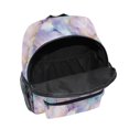 thumbnail image 6 of FORMRS Kids School Backpack with Front Zippered Pocket 12" Student Travel Daypack, Purple Marble Pattern, 6 of 6