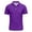 13# Purple, variant on Polo Shirts for Men with Pocket Short Sleeve Collared Golf Shirt Quick Dry Performance Athletic Polos Light Gray 2XL