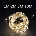 thumbnail image 2 of Guirnalda de caja de batería de alambre de cobre de 1m/2m/3m/10m, decoración de boda LED para decoración del hogar, hada para decoración de fiesta, cadena de luces Tan Jianjun unisex, 2 of 2