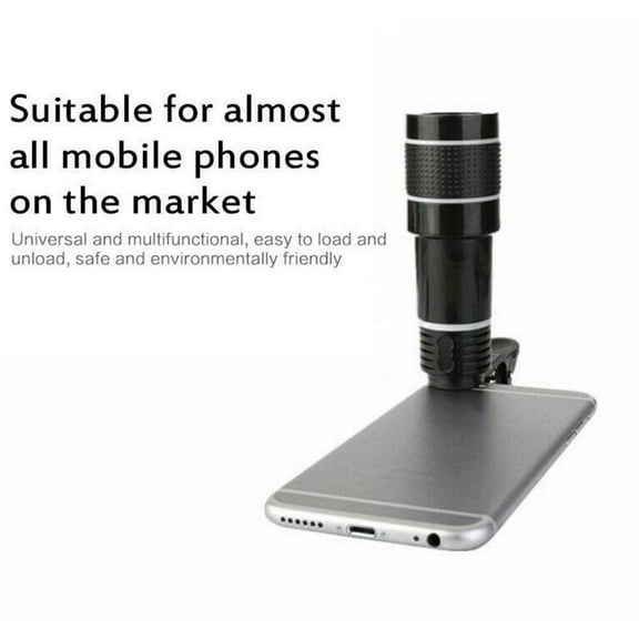 Mobile Phone Telephoto Lens Focal Length Adjustment for Clearer Images Lens Accessory