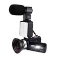 thumbnail image 3 of Cámara de video, cámara de vlogging Full HD de 36 MP para YouTube con visión nocturna por infrarrojos, zoom digital de 16X, pantalla táctil LCD de 3,0 pulgadas ACTIVE Biensenido a ACTIVE, 3 of 3