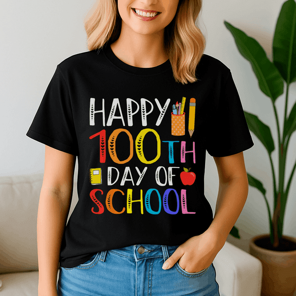 100 Days Of School Teacher And Student, 100 Days of School Shirt,100 Day TShirt,Back to School Tee,Teacher Gift
