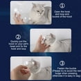 thumbnail image 4 of Cat Muzzle, Hook And  Closure Cat Hood Transparent  For Nail Clipping, 4 of 8
