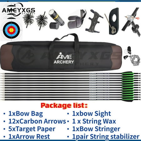 Recurve Bow Archery Accessories Set Get Ready To Archery