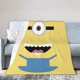 thumbnail image 2 of Manta de Minions, suave y acogedora manta de forro polar, regalo para niños, niñas y adultos, mantas de franela ligeras, cálidas y difusas para sofá, sillón, cama, sala de estar, 40 x 30 pulgadas, 2 of 8