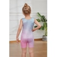 thumbnail image 3 of 2-8 Years Gymnastics Leotards for Girls Sparkly GradientBiketards Unitards Athletic Tumbling Outfit, 3 of 6