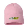 thumbnail image 1 of Adult Datway Embroidered Cuffed Knit Beanie Cap, 1 of 1
