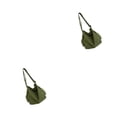 thumbnail image 2 of Qarigey Bolso vagabundo de lona multifunción duradero para mujeres y hombres estilo Vintage para el trabajo en la playa Verde 2piezas, 2 of 4