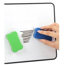 Blackboard Eraser, Chalk Board Eraser, Chalk Eraser for Chalkboard, Chalkboard Cleaner, Chalkboard Erasers for Blackboard, Blue(2.75x1.57in)