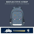 thumbnail image 4 of ALAZA Starfish on Wave Laptop Backpack Purse Travel Bag Casual School Bookbag Rucksack for Women Men, 4 of 6