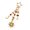 01 Old gold 0259, variant on Cuteness Keychain Creative Bag Pendant Sun Key Jewelry Car Bag Charm Unique Trendy Accessories for Fashion Enthusiasts