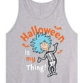thumbnail image 2 of Dr. Seuss - Halloween Is My Thing - Men's Jersey Tank Top, 2 of 5