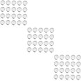 thumbnail image 1 of HUGFEGWE 60 Pcs Réglages de Boucles d'Oreilles Lunette Vierge Boucles d'Oreilles Dos pour Clous Plateau Rond Clip Boucles d'Oreilles Boucles d'Oreilles Cabochon Clous Vierge Pendentif Plateaux Base Bijoux Femmes CJB91-60269, 1 of 9
