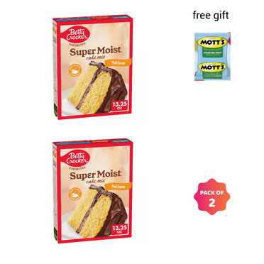 Betty Crocker Yellow Cake Mix - 13.25oz PACK OF 2