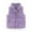 18Purple, variant on Hicidod Baby Corduroy Vest Solid Color Windproof Winter Warm Jackets Zip Up Sleeveless Button Stand Collar Waistcoat