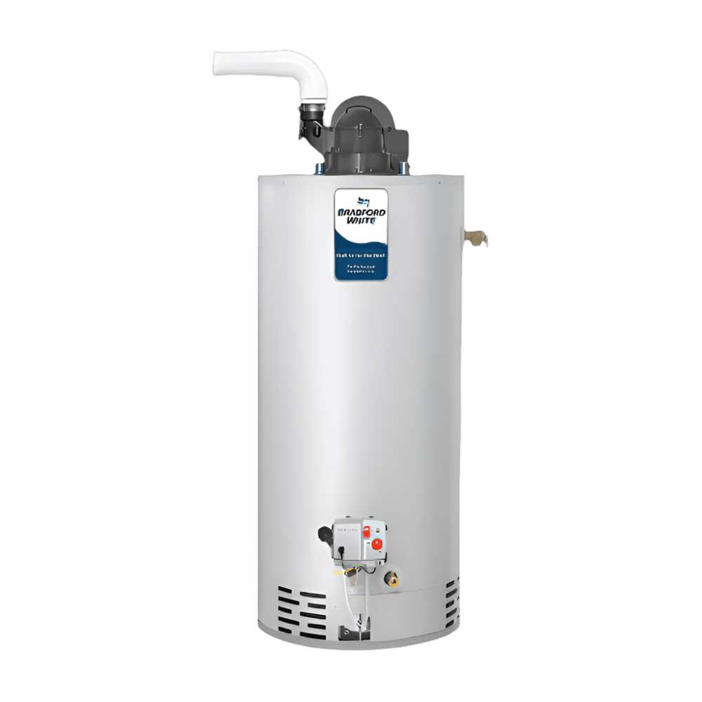 Bradford Blanc 50 Gallons Chauffe-Eau à Évent à Haut Débit