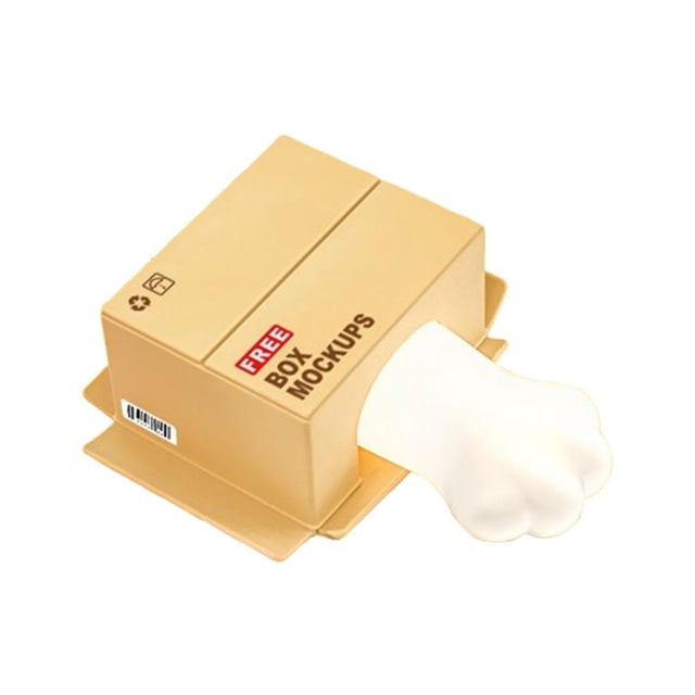EZLIFE Agiufgs Luz de noche con forma de pata de gato, luces que se encienden y apagan, linda luz de noche LED para dormir con forma de gato, lámpara de gato con 3 niveles de brillo, luz de gato para