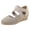 Grey, variant on Womens Espadrilles Sandals Elastic Criss Cross Straps Close Toe Wedge Platform Heel Summer Shoes