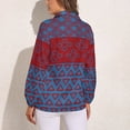 thumbnail image 2 of Japanese Style Boho Pattern Long Sleeve Blouse Woman Streetwear Casual Shirts Summer Oversize Woman Streetwear Clothing Birthday Present, 2 of 7