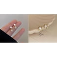 thumbnail image 1 of Microjuego de pendientes de cristal para mujer, joyería para banquetes., 1 of 4