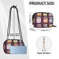 thumbnail image 4 of FORMRS Mini Crossbody Bag for Women Adjustable Rope Shoulder Casual Phone Purse, Purple Jam, 4 of 7