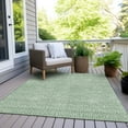 thumbnail image 6 of Addison Rugs Chantille Indoor/Outdoor Transitional Geometric Sage Washable Rectangle Rug, 10' x 14', 6 of 6