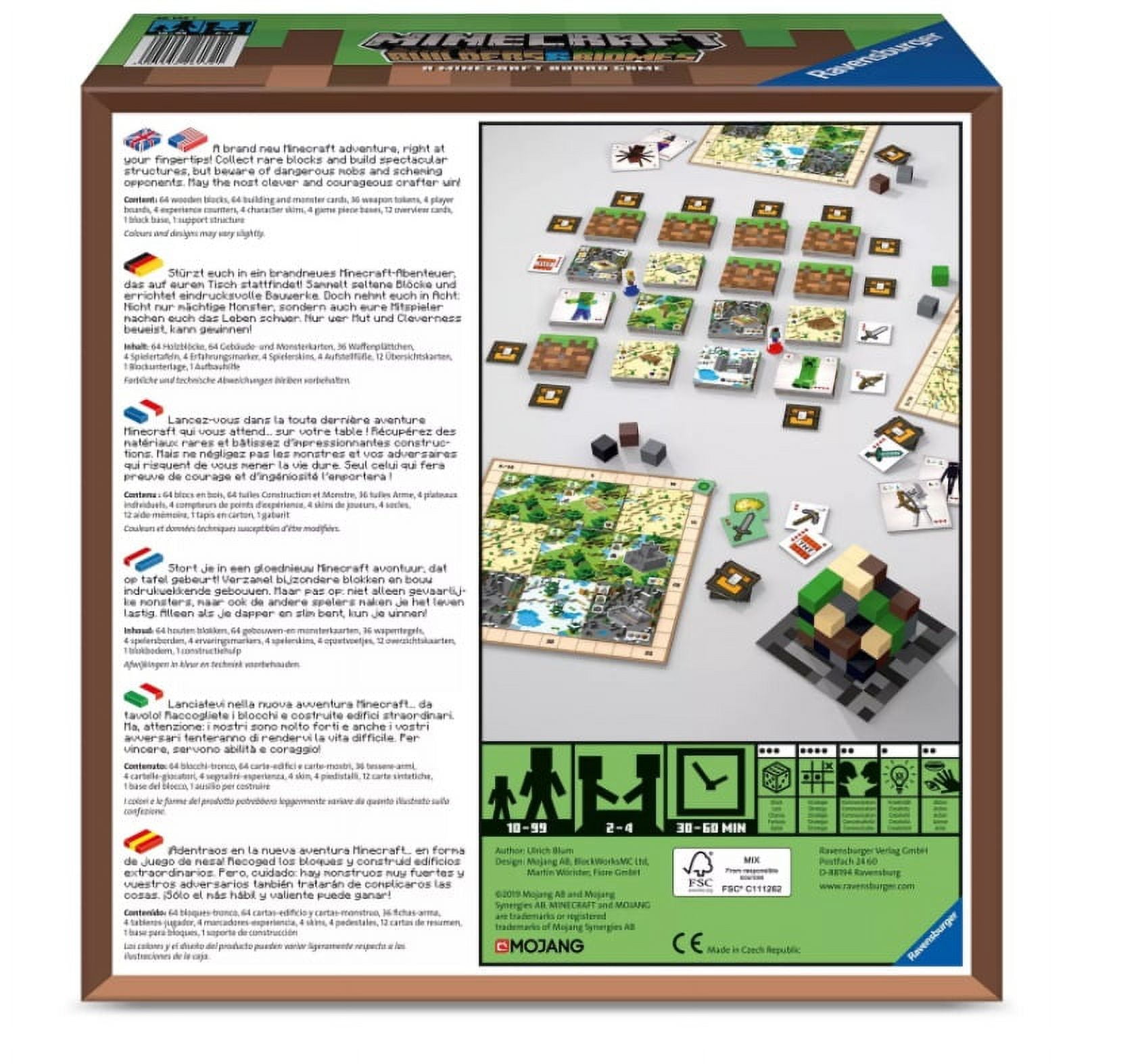 Minecraft: Builders & Biomes Board Game - Walmart.com