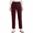 Claret, variant on Women's Fleece Lined Winter Pants, High Waisted Stretch Pull-On Slim Straight Leg Pants with 4 Pockets