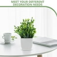 thumbnail image 3 of IDEANATEGRATE Planta Artificial Para Escritorio Con Maceta Color Verde Para Interior, 3 of 6