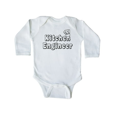 

Inktastic Kitchen Engineer Gift Baby Boy or Baby Girl Long Sleeve Bodysuit
