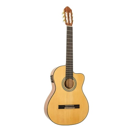 Peavey Delta Woods CNS-CE Classical Nylon String Acoustic Electric Guitar