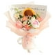 thumbnail image 3 of Ramo de flores de crochet ya hecho Arreglos de flores artificiales Rosa de crochet flor rosa, 3 of 9