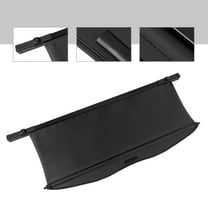 Retractable Trunk Cargo Cover Luggage Shade Shield Black for 2020 2021 2022 Toyota Highlander