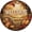 Sign9, variant on Manyige Fall Metal Tin Sign Welcome Signs Vintage Round Tin Sign for Home Kitchen Garden Yard Fall Decor 8x8 Inch