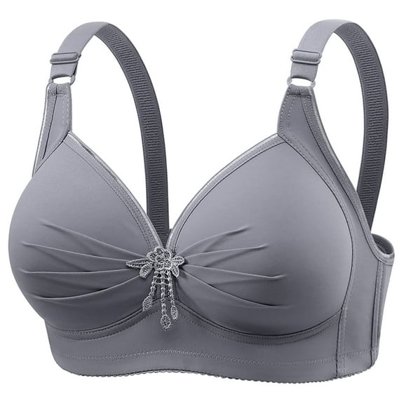 Admvng Women Bras Comfortable Lace Breathable Underwear No Rims, Size XS-4XL