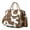 Camel-14, variant on Buffalo Cow Design Insulated Lunch Bag – Large Reusable Lunch Box with Artistic Farm Animal Print, Leakproof Waterproof Cooler Tote with Dual Compartments for Country-Themed Office or Picnic Use
