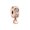 Rose Gold Heart, variant on 925 Sterling Silver Rose Gold Heart Clip Lock Stopper Charm Bead for Bracelet Charms Bangle Pendant Jewelry