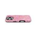 thumbnail image 4 of DesignSkinz Scratch-Resistant Hard Slim Case Compatible with iPhone 16 (Compatible with MagSafe) - White Polka Dots over Pink Watercolor, 4 of 9