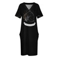 thumbnail image 4 of TRASH BLINGS - By Any Means Necessary Loose Pocket Dress women's summer clothing 2025 women's summer dress 2025, 4 of 7