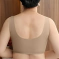 thumbnail image 3 of Front Closure Bras for Older Women 2025 Zipper Up - No Underwire Full Coverage Bra, Plus Size Breathable Wireless Push Up Comfy Everyday Wear, 3 of 4